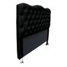 Cabeceira Super King para Cama Box Casal Agnes - Suede - Sv Decor:preto - 2