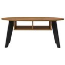 Ver imagem 3 de Mesa de Centro Diva 2 Nichos Pinho / Preto