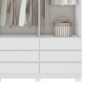 Ver imagem 7 de Guarda-Roupa Casal 3 Portas 9 Gavetas Hércules
