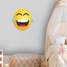 Adesivo de Parede Emoji Gargalhada - 2