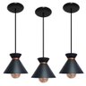 Kit com 03 Luminárias Pendente - Ideal para Balcão de cozinha Americana, Bancada, Área Gourmet - 2