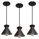 Ver imagem 1 de Kit com 03 Luminárias Pendente - Ideal para Balcão de cozinha Americana, Bancada, Área Gourmet