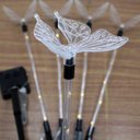 Ver imagem 5 de Pisca Solar Enfeite Borboleta Leds Amarelo Natal Jardim 2,5m