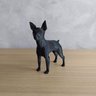 Pinscher Geométrico Decorativo - Preto - 1
