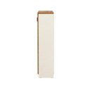 Ver mais imagens de Armário Alto Fechado com 02 Portas – 1,61×0,80×0,45m Nogal Sevilha/Branco – 34315