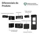Ver mais imagens de Armário de Cozinha Completa de Canto Suspenso 465 Cm Preto Nice Madesa 03 Preto