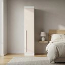 Ver imagem 1 de Guarda-Roupa Modulado 1 Porta Infinity Branco/Blush