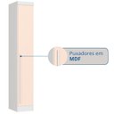 Ver imagem 6 de Guarda-Roupa Modulado 1 Porta Infinity Branco/Blush