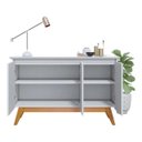 Ver imagem 4 de Buffet Classic Luxo 3P Branco Acetinado