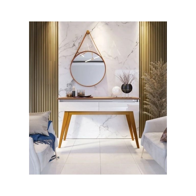Aparador Classic 1.36 Off-White/Nature - Imcal