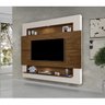 Painel com Luzes Led para Tv até 55 Polegadas Monterrey 160 Malbec/off White - 1
