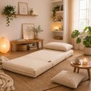 Ver imagem 2 de Sofá Cama Dora 1 Lugar 90 cm Solteiro Talento Móveis