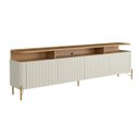 Ver imagem 2 de Rack Sala 4 Portas Brise Mdf L220 X A65cm