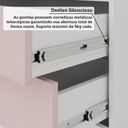 Ver imagem 6 de Quarto Modulado Casal de Canto com Guarda-roupas Maleiro e Cabeceira Alpes Master Luciane Móveis