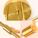 Ver mais imagens de Lustre Sputnik Candelabro 6 Lampadas E27 Luminaria Sala Recepçao Ambiente Residencial Comercial Ilum