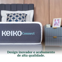 Colchão Solteiro D33 Connect Aplicativo Massageador 25x88x188 Keiko Colchões - 10