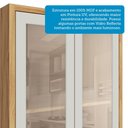 Ver imagem 5 de Armário de Cozinha Modulada com Balcão com Tampo 13 Portas 3 Gavetas Pérola Premium 100% Mdf Vidro R