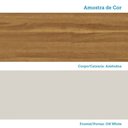 Ver mais imagens de Armário de Cozinha Modulada com Balcão com Tampo 13 Portas 3 Gavetas Pérola Premium 100% Mdf Vidro R