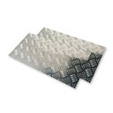 Ver imagem 1 de Chapa Xadrez de Aluminio ( Antiderrapante) Esp. 1,2mm -3 X 1,25m