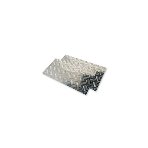 Chapa Xadrez de Aluminio ( Antiderrapante) Esp. 1,2mm -3 X 1,25m