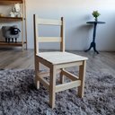 Ver imagem 6 de Kit Mesa Mdf 100x60 + 4 Cadeirinhas Infantil Resistente de Madeira Maciça Pinus Organizadora Jogo