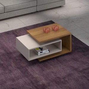 Mesa Centro Jcm Diva Noronha/off White Jcm Movelaria