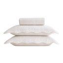 Ver imagem 1 de Colcha Matelassê Queen 2 Porta Travesseiros Brancos Quadrat Toque 180 Fios Lyor Cama Posta
