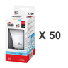 Kit 50 Lâmpadas Bulbo Led 12w 6500k Branca Bivolt Kian 10060 - 1