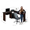 Ver imagem 4 de Mesa para Escritório em L 1 Gaveta Max