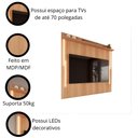 Ver imagem 3 de Painel com Led para Tv até 70 Polegadas Sevilla 183cm