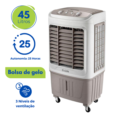 Climatizador Ar Ventilador Comercial 45l Grande Industrial