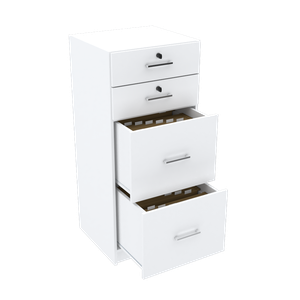 Gaveteiro Arquivo Pasta Suspensa em 100% MDF M479.B (Escritório) Mundi Moveis