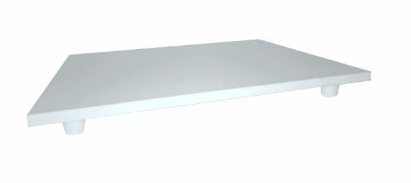 Tabuleiro Tábua Em Mdf Branco 9mm Quadrado Para Bolo Tortas Kit 3