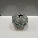Ver imagem 3 de Vaso Decorativo Enfeite Casa Cerâmica 12x14x14cm Cinza