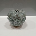 Ver imagem 2 de Vaso Decorativo Enfeite Casa Cerâmica 12x14x14cm Cinza