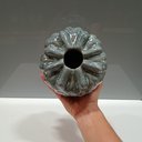 Ver imagem 5 de Vaso Decorativo Enfeite Casa Cerâmica 12x14x14cm Cinza