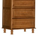 Ver imagem 2 de Cômoda Madeira Maciça Atraente Chicago Imbuia