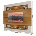 Ver imagem 4 de Painel para TV com LED Suspenso Milão Luapa Carvalho Off White