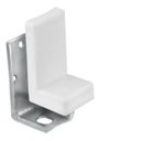 Ver imagem 1 de Kit 50 Suporte Cantoneira Aéreo Para Móveis Branco