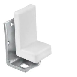 Kit 50 Suporte Cantoneira Aéreo Para Móveis Branco - 1