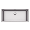 Ver imagem 1 de Cuba Quadrum Acabamento Inox Scotch Brite e Valvula 4 1/2 C Om Escape - Tramontina