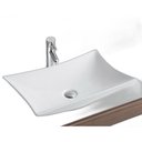 Ver imagem 1 de Cuba de Banheiro Louça Apoio Jade Branco Pex