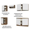 Ver imagem 5 de Armário de Cozinha Completa 240cm Rustic/Branco Glamy Madesa 09