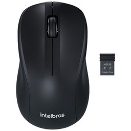 Mouse Sem Fio Wireless USB 2,4 GHz 3 Botões MSI 50 Intelbras - 1