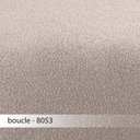 Ver imagem 3 de Poltrona Andirá Fixa com Estrutura em Madeira de Eucalipto Bouclé Confortável Bege Movellu Home