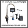 Torneira Automática Eletrônica Sensor Presença Parede - 5