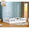 Cama Casal Infantil Montessoriana Helo com Colchão D28 - Branco - 1
