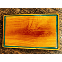 Ver imagem 1 de Tábua de Carne Goiabão com Detalhe em Resina Epóxi Verde