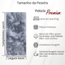 Peseira Premium Pelúcia Pelo Alto Cama Casal King Size 2,4mx60cm + 2 Capas de Almofadas Pelúcia Prem - 4