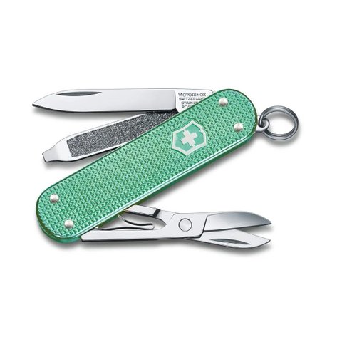 Mini Canivete Suíço Classic Colors Alox 5 funções Minty Mint Victorinox